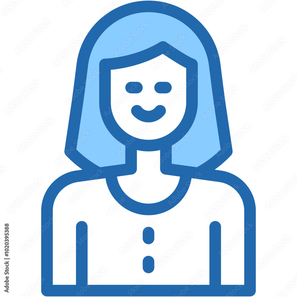 Vector Icon Girlfriend, Women, Girls, Heart, Avatar, Loving, Romantic Vector Icon Girlfriend, Women, Girls, Heart, Avatar, Loving, Romantic