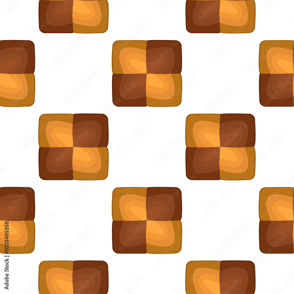 Pattern homemade cookie different taste in pastry biscuit Pattern homemade cookie different taste in pastry biscuit