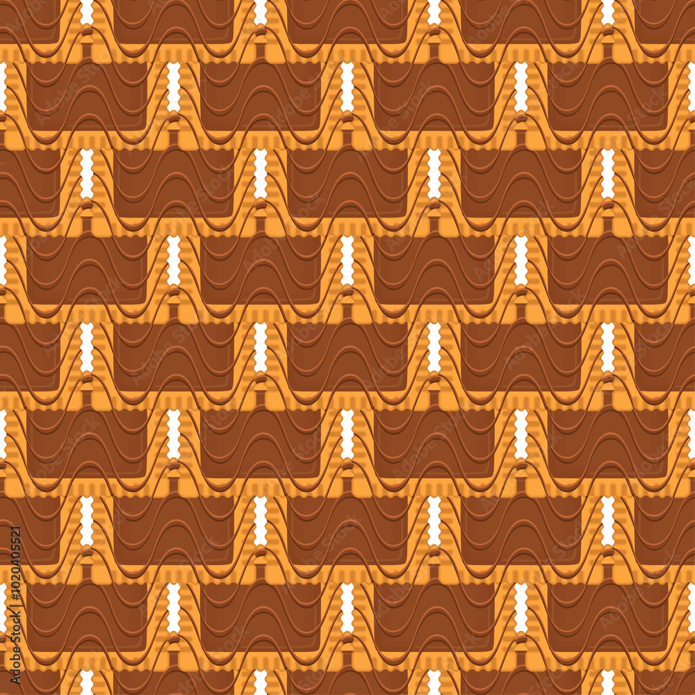 Fototapeta premium Pattern homemade cookie different taste in pastry biscuit