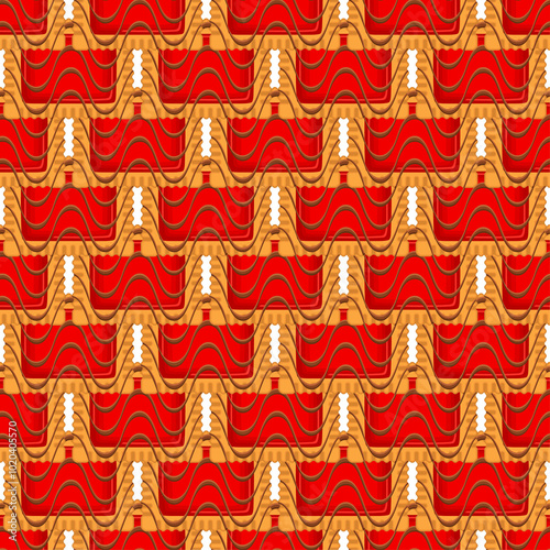 Pattern homemade cookie different taste in pastry biscuit