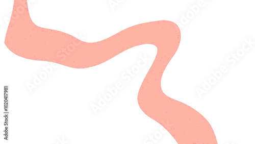 Pastel ribbon art design