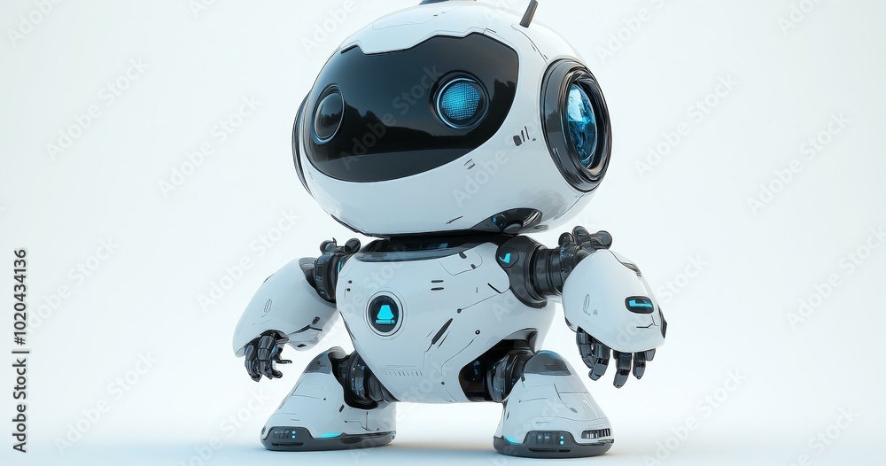 Cute Robot Companion Cute Robot Companion