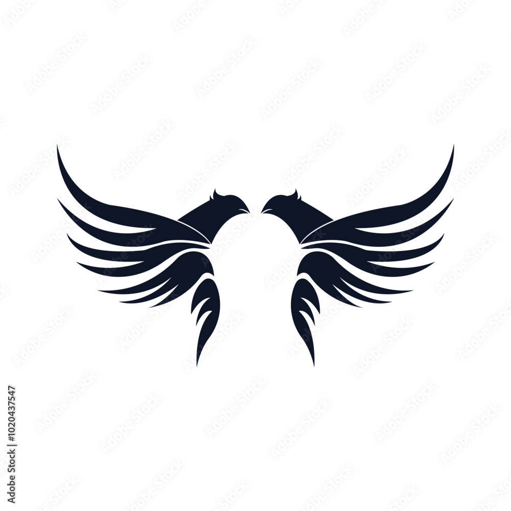Obraz premium Eagle Logo Icon Symbol Illustration
