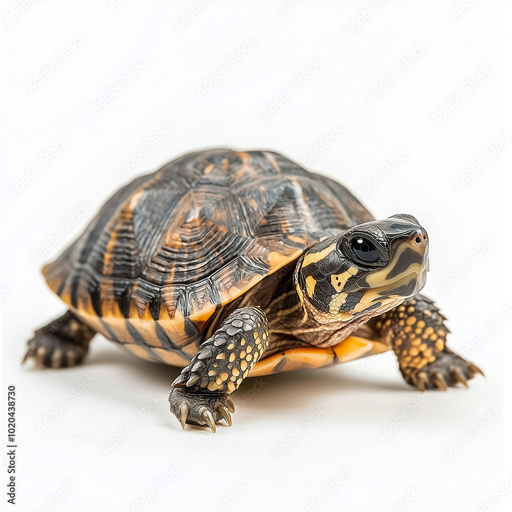 Obraz premium turtle isolated on white background