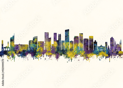 Beirut City Skyline