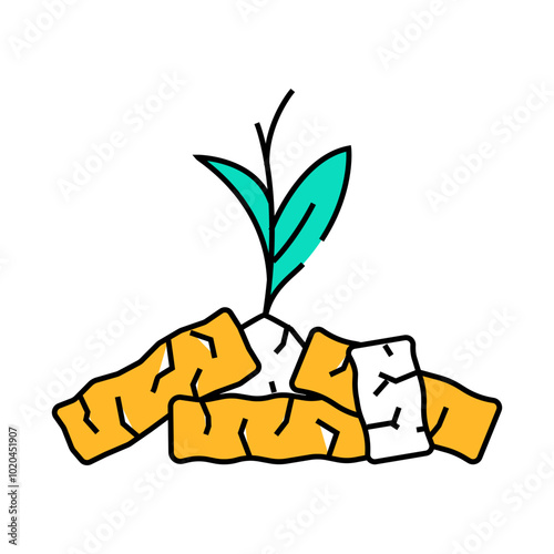 renewable wood pellets line icon vector. renewable wood pellets sign. isolated symbol illustration
