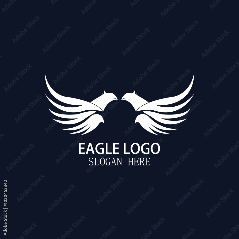 Obraz premium Eagle Logo Icon Symbol Illustration