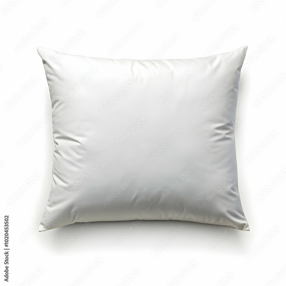 This soft white pillow is perfect for a restful night's sleep. This soft white pillow is perfect for a restful night's sleep.