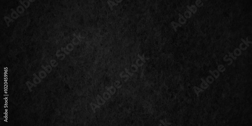 Dark Black background texture, old vintage charcoal black backdrop paper with watercolor. Abstract background with black wall surface, black stucco texture. Black gray satin dark texture luxurious.