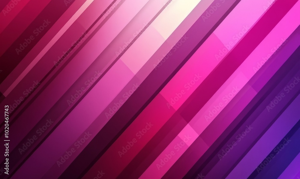 An abstract geometric panel on a blue purple background