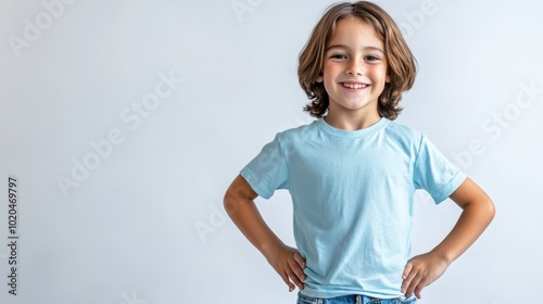 The Happy Boy in Blue