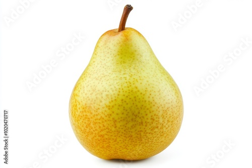 An illustration of a high-resolution pear isolated on a transparent background is perfect for health-themed projects in which fresh organic fruit, food, and nutrition are featured.