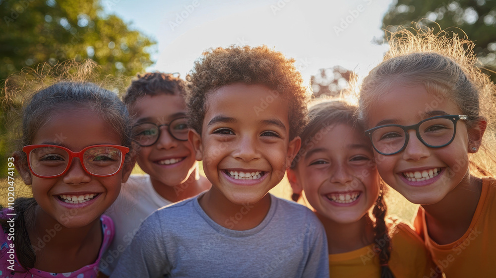World Children's Day. A cute kid. happy children World Children's Day. A cute kid. happy children