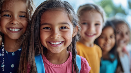 World Children's Day. A cute kid. happy children