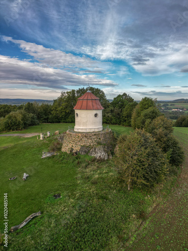 Proszowka village in the administrative district of Gmina Gryfow Slaski - Lower Silesian in south-western Poland photo