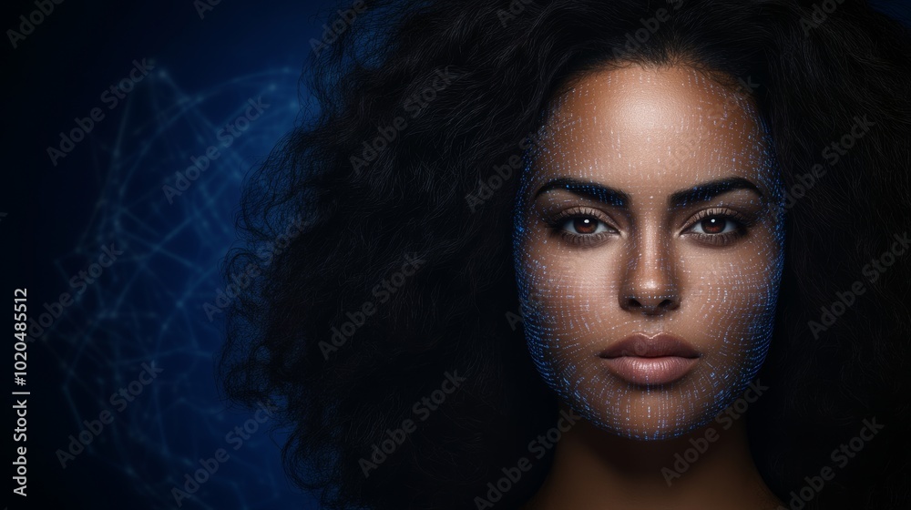 This is a side profile of a woman standing against a blurry background, illustrating how interconnected and complex our digital world has become. This is a side profile of a woman standing against a blurry background, illustrating how interconnected and complex our digital world has become.