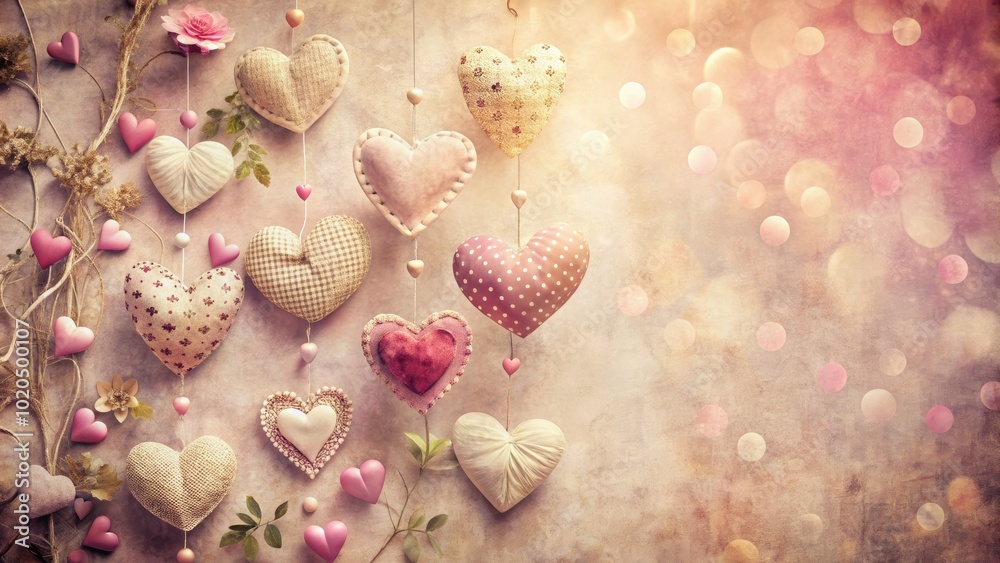 Delicate pink backdrop adorned with charming heart motifs, perfect for evoking romantic themes. Create an enchanting atmosphere filled with love and nostalgia for any special occasion. Delicate pink backdrop adorned with charming heart motifs, perfect for evoking romantic themes. Create an enchanting atmosphere filled with love and nostalgia for any special occasion.