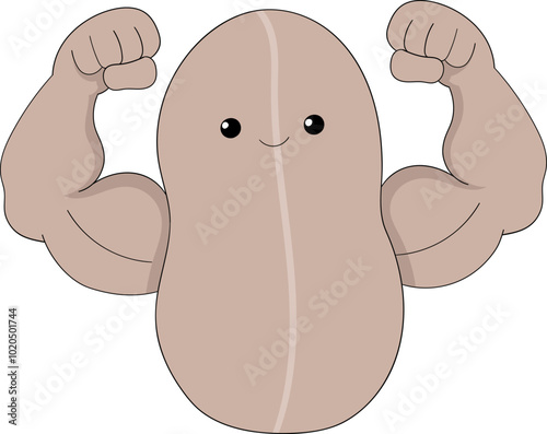 peanuts contain protein which makes muscles develop better