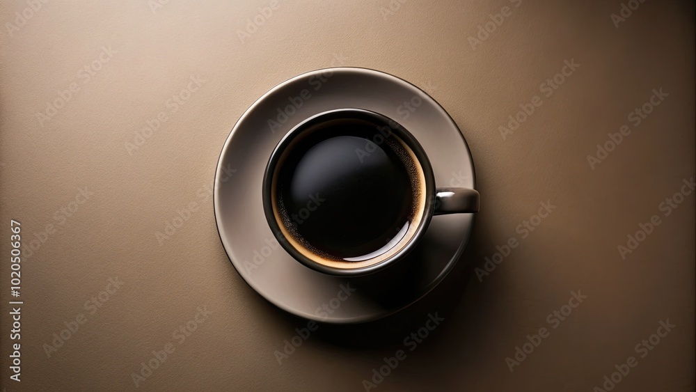 Elegant black coffee cup silhouette from a top view, perfect for creative designs and marketing materials. Ideal for branding, social media, and promotional graphics. Elegant black coffee cup silhouette from a top view, perfect for creative designs and marketing materials. Ideal for branding, social media, and promotional graphics.