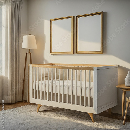 Baby room with bed