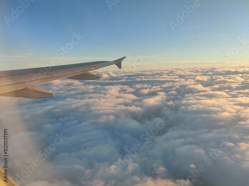 The sky from my flight.