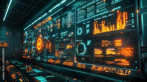 smart power grid interface highlighting data analysis and market trends with energy consumption monitoring and price graphs providing efficient grid management solutions