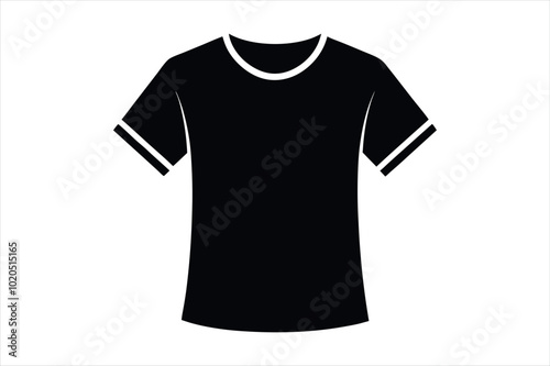  t-shirt silhouette vector