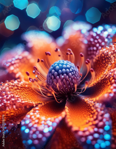 3D-rendered illustration of a molecule