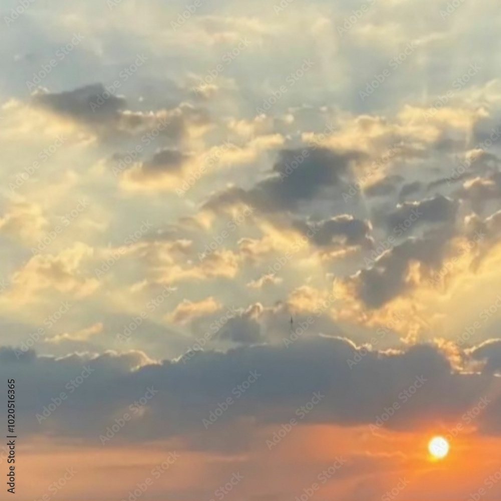 abstract background sunset in the sky sunset at the beach abstract background sunset in the sky sunset at the beach
