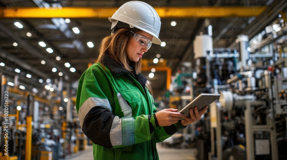The Worker Using Digital Device The Worker Using Digital Device