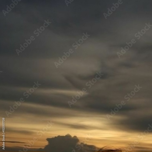 abstract background sunset in the sky sunset at the beach