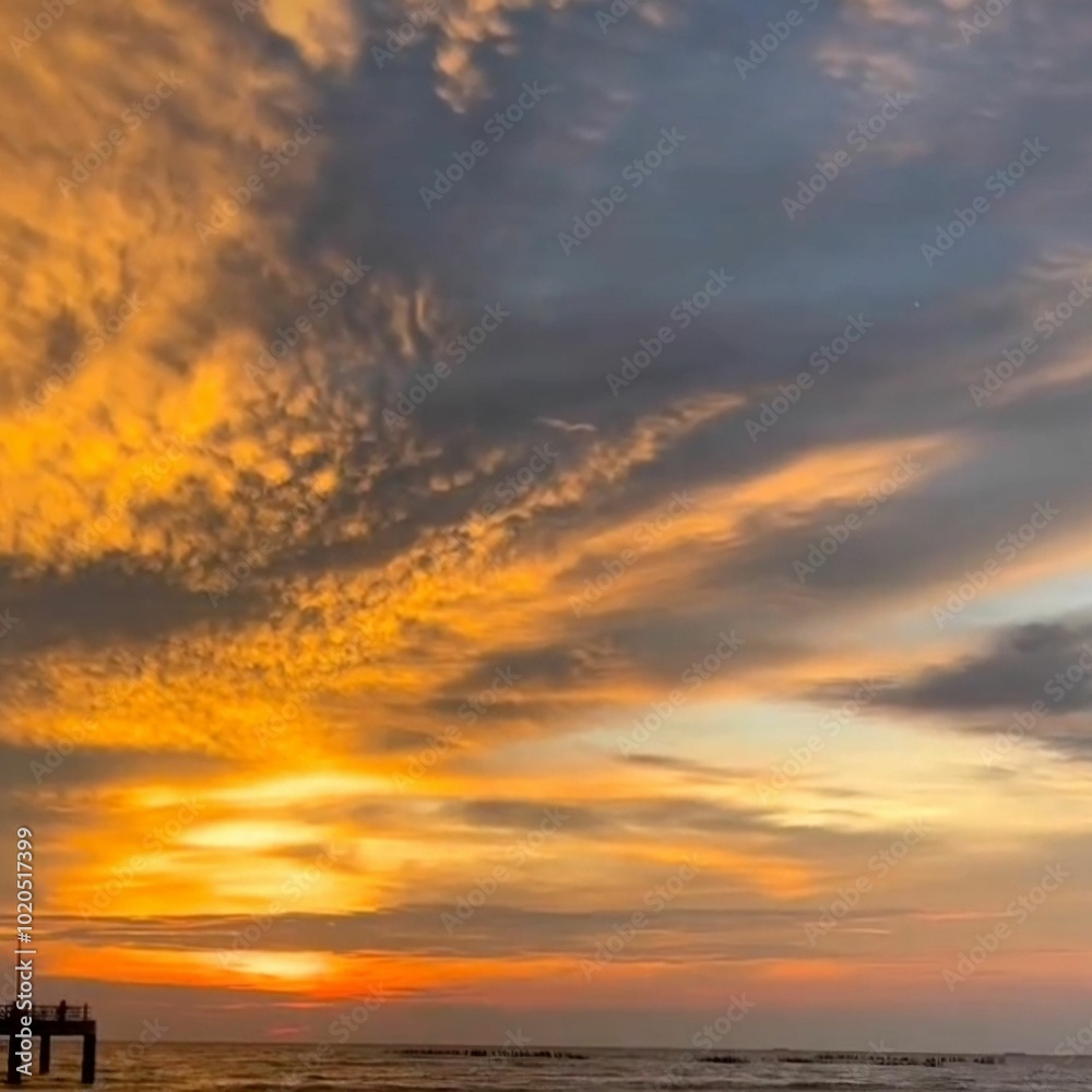 abstract background sunset in the sky sunset at the beach abstract background sunset in the sky sunset at the beach