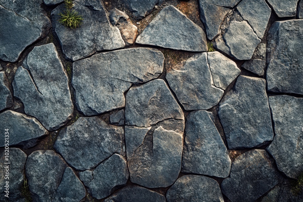 A close-up view of rugged stone pavement displaying various textures and shades, suitable for backgrounds in landscaping projects, nature themes, or home design inspiration, A close-up view of rugged stone pavement displaying various textures and shades, suitable for backgrounds in landscaping projects, nature themes, or home design inspiration,