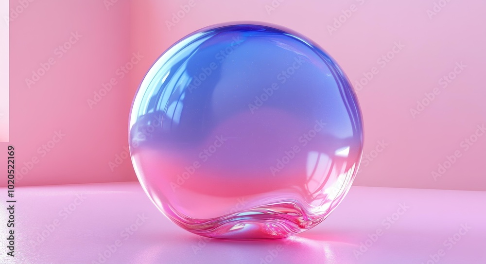 Abstract Art, Modern Glass Sculpture
