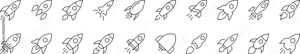 Spaceship Outline Image Collection. Editable Stroke. Perfect for Infographics, Articles, Books, Flyers, Banners Spaceship Outline Image Collection. Editable Stroke. Perfect for Infographics, Articles, Books, Flyers, Banners