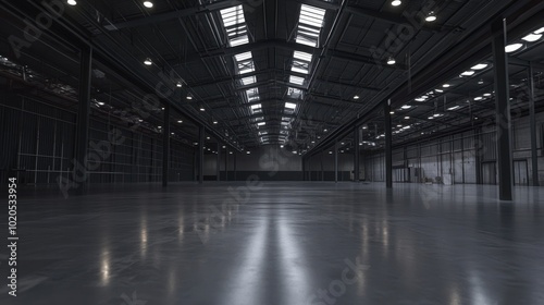 The Vast Industrial Warehouse Space