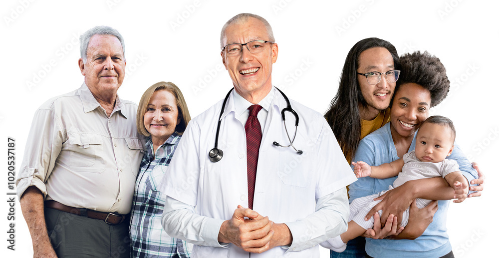 Family healthcare png sticker, transparent background Family healthcare png sticker, transparent background
