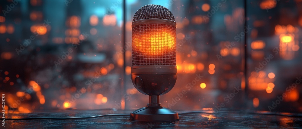 A Lonely Mic Amidst Chaos A Lonely Mic Amidst Chaos