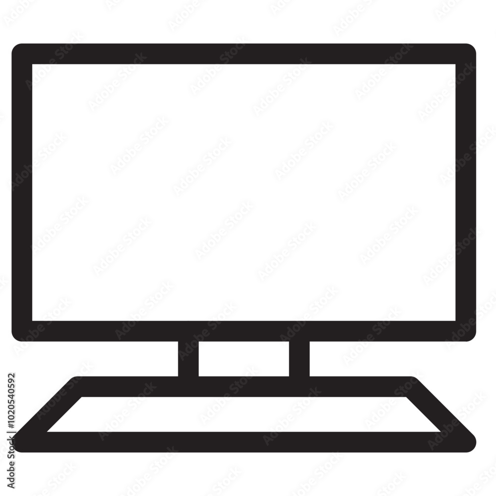 monitor line icon monitor line icon