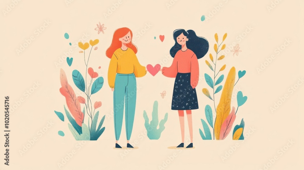 A pinky promise between friends in a playful setting, friendship promise, loyalty and trust, illustration, no blur, photo not dark, everything is clear, copy space A pinky promise between friends in a playful setting, friendship promise, loyalty and trust, illustration, no blur, photo not dark, everything is clear, copy space