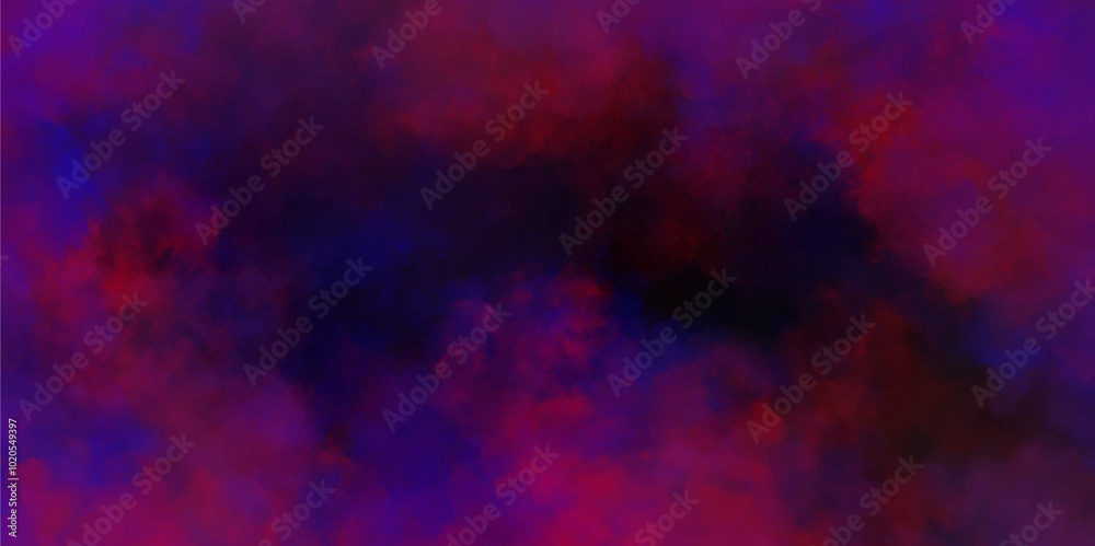 Obraz premium Abstract Watercolor colourful grunge background painting. Beautiful stylist modern bluck texture background with smoke Colorful red textures for making flyer, poster, cover, banner and any design.