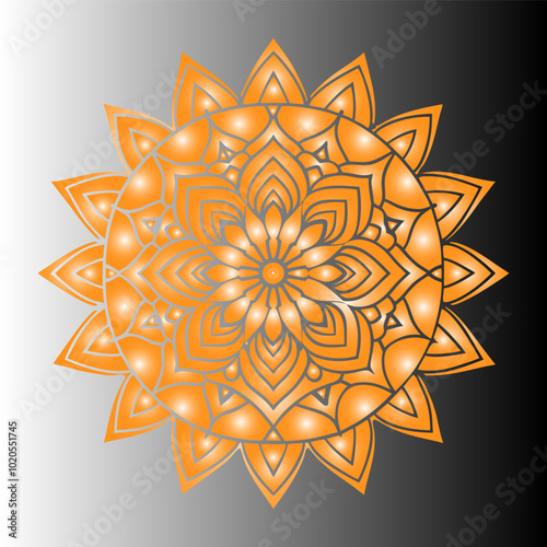 sun spiritual symbol motif
