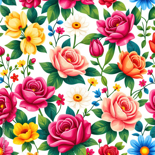 seamless floral pattern
