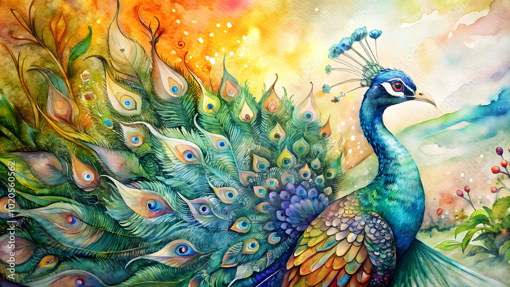 Fototapeta premium peacock
