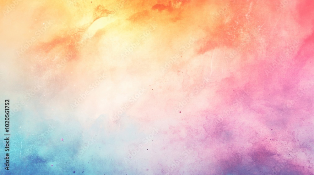A soft, abstract texture blends clouds with vibrant colors and gentle light, evoking a dreamy and serene atmosphere at sunset A soft, abstract texture blends clouds with vibrant colors and gentle light, evoking a dreamy and serene atmosphere at sunset