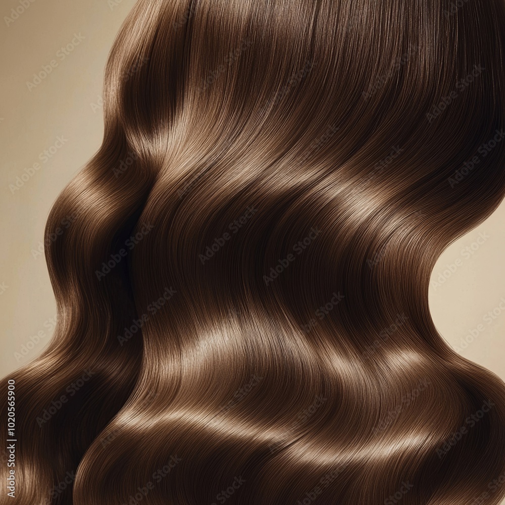 Fototapeta premium long hair style
