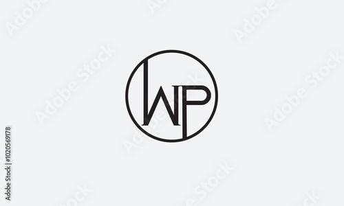 WP, PW, W, P Abstract Letters Logo Monogram Free Download WP, PW, W, P Abstract Letters Logo Monogram - GFXLoad