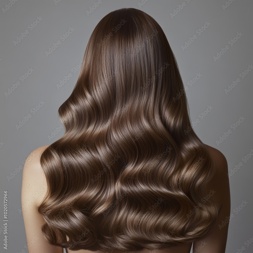 Fototapeta premium hair of a woman