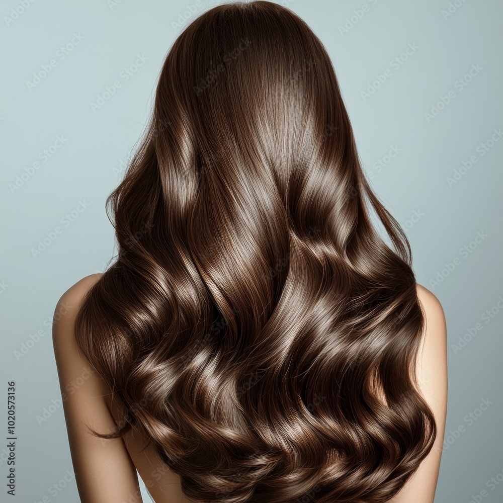 Fototapeta premium hair of a woman