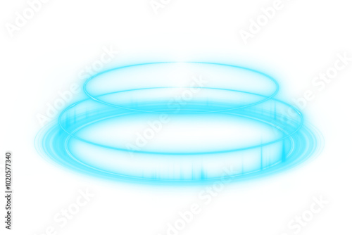 Futuristic portal png element, digital remix, transparent background